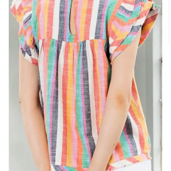 - Mulit color Lanxten Top by THML - Picture 2 of 6